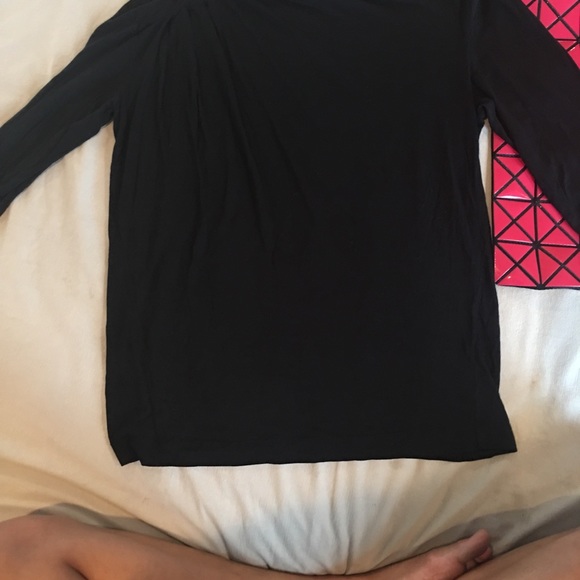 Dries van Noten Draped 3/4 Sleeve Blouse - Picture 5 of 6